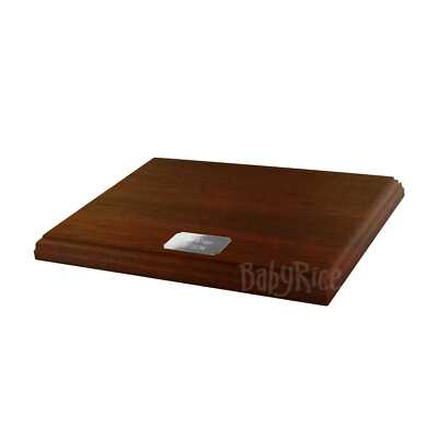 Mahagoni Furnier dunkle Holzmaserung Sockel Display Sockel & Plakette Größe 8x6 8x10 10x12