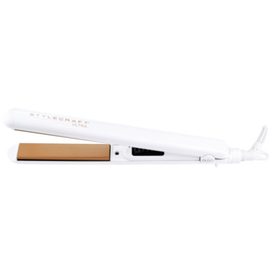 STYLECRAFT 1'' ULTRA STYLING IRON - White