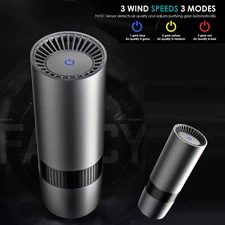 Mini Air Purifier Portable Air Fresh Ionizer Cleaner Smoke Odor Smell Capture