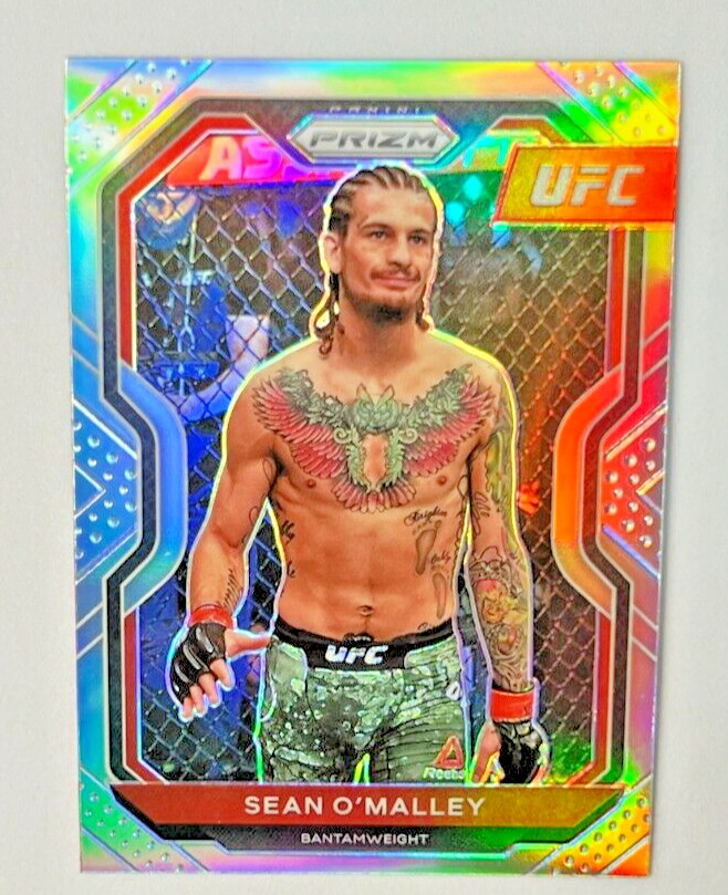 2021 Panini Prizm UFC SEAN O'MALLEY Silver Prizm #61