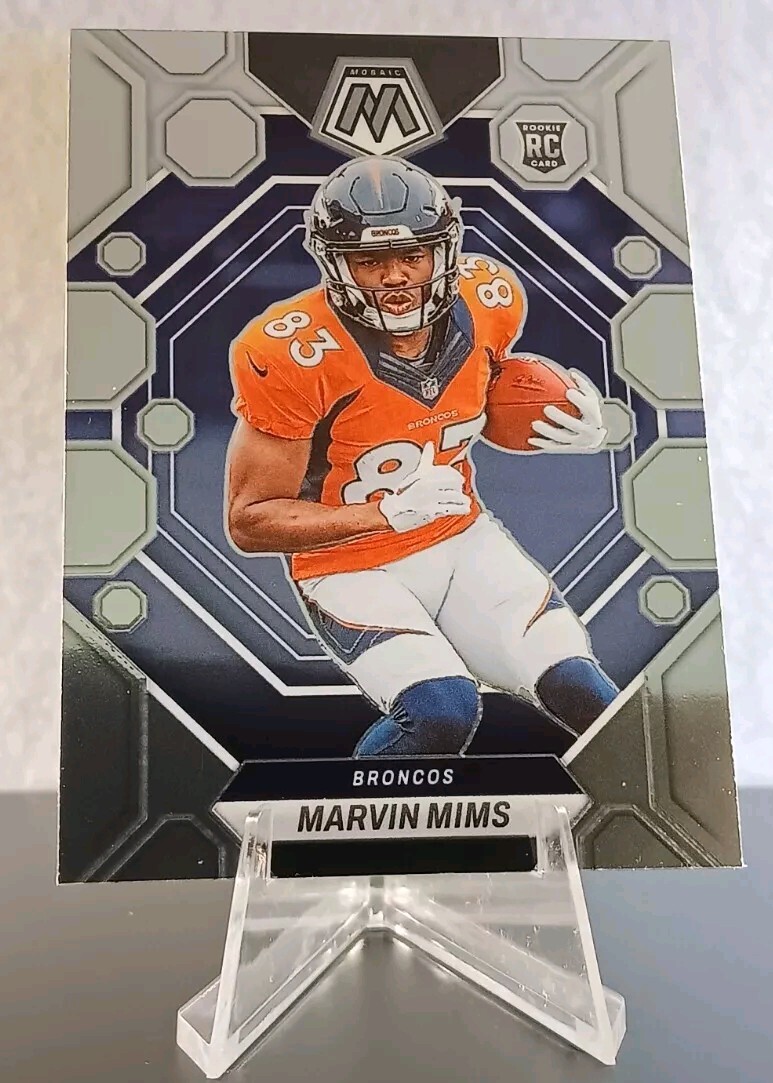 2023 Mosaic MARVIN MIMS Rookie Card 346 Denver Broncos RC