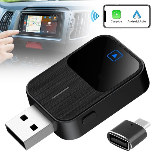 Wireless CarPlay Adapter For iPhone Apple Wireless Carplay USB Dongle Plug Play - Picture 11 of 12