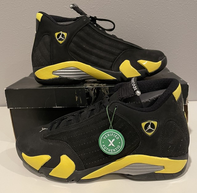 14s yellow and black