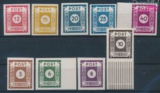Briefmarken Sowjetische Zone (All.Bes.) 1945 Mi 42A-50A postfrisch (10259490