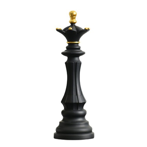 King/Queen Chess Figurine Games Part Chessmen Ornaments Home Desktop Decor Horse - Picture 4 of 18