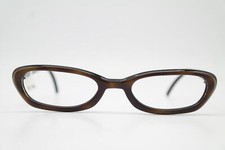 Vintage Glasses AUGUSTO VALENTINI 7832 Brown Black Oval Frame