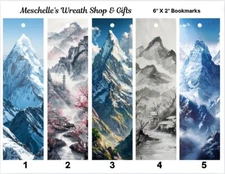 Mountains Themed Bookmarks