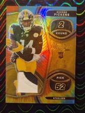 George Pickens 2022 Panini Select Tie Dye Prizm /25 MINT SSP 2-color Patch RC 📈