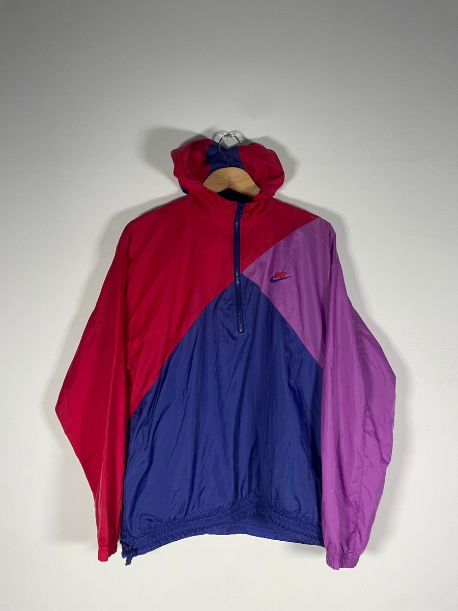 Vintage 90's Nike Windbreaker Jacket (Size: L)