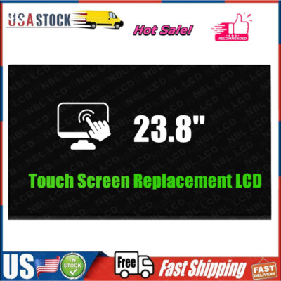 23.8'' for HP 24-K 24-k0234 L17303-274 LM238WF5-SSH1 24'' Touch Screen LCD Panel A