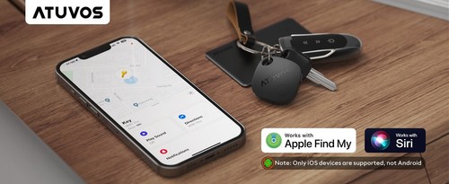 ATUVOS GPS Air Tag 1er Pack, Bluetooth Gepäck Tracker funktioniert mit Apple Find My APP - Bild 10 von 17