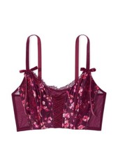 Victoria  s secret DREAM ANGELS Unlined Lace-Up Corset Top size L