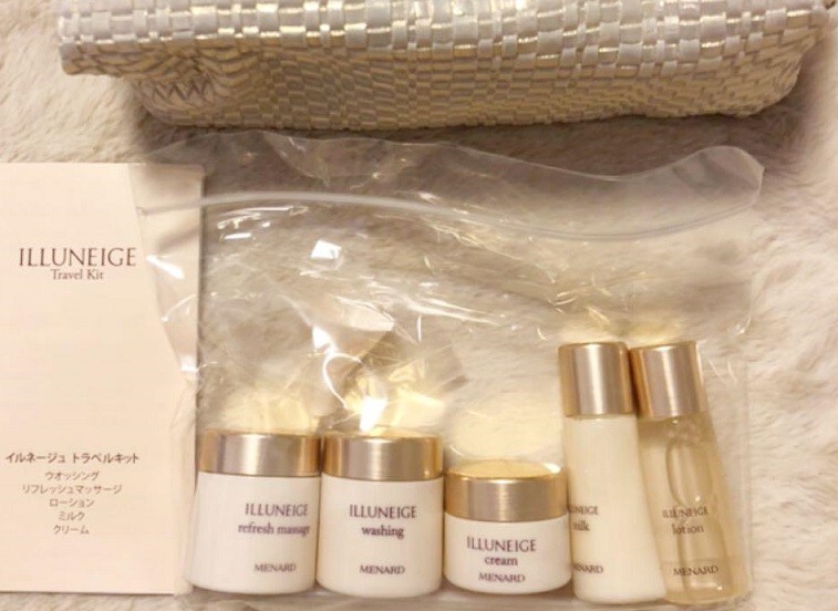 MENARD ILLUNEIGE milk lotion クリームセット