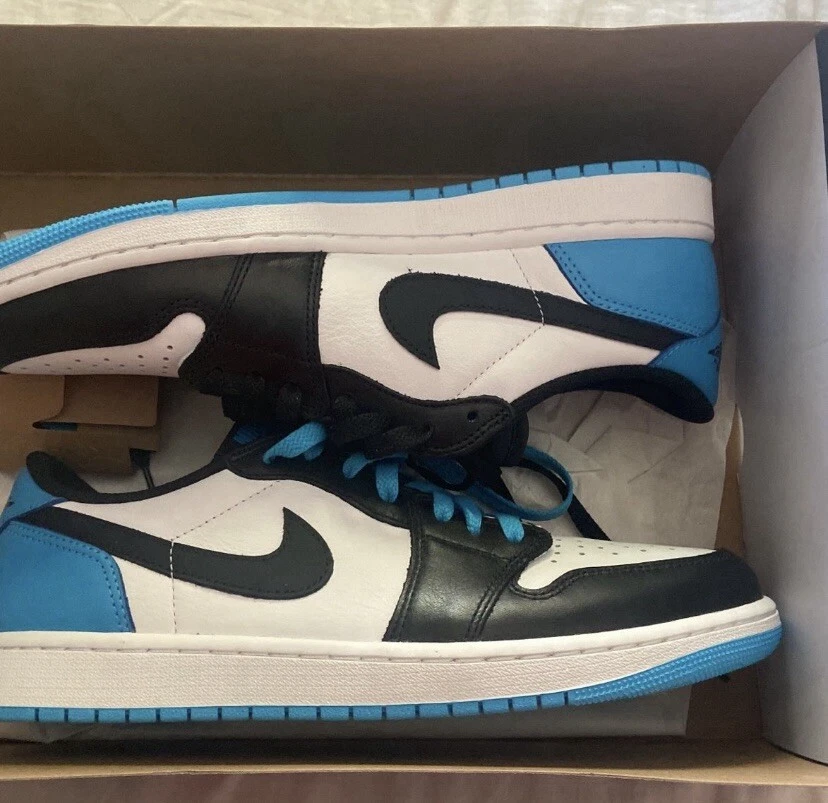 Jordan 1 Retro Mid Dark Powder Blue - 554724-017 for Sale