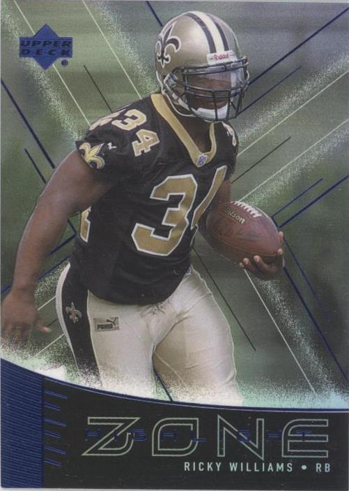 1999 Upper Deck - Highlight Zone Ricky Williams #Z2 (RC) for sale ...