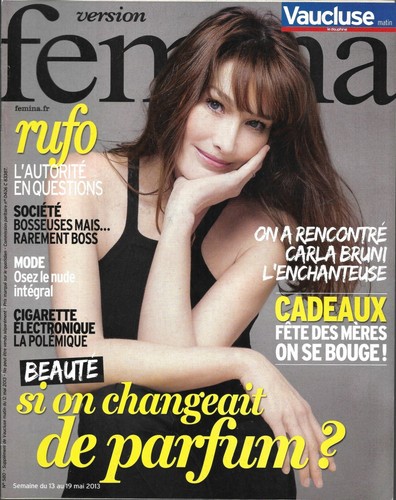 REVUE Carla Bruni " Fémina " - Imagen 2 de 2
