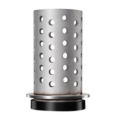 QNK 4"x8" Perforated Vacuum Casting Flask Stainless Steel Casting Jewelry Making