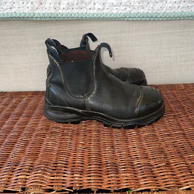 Blundstone 990 Safety Toe Work Chelsea Boots Men display picture 1