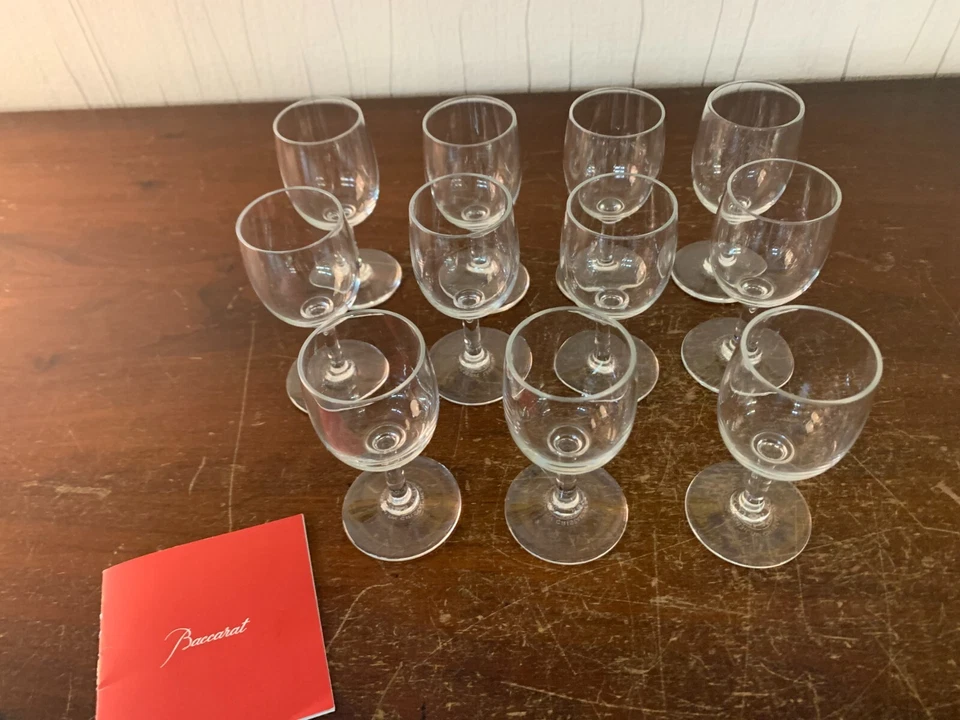 9 Bicchieri Liquore Modello Perfection IN Cristallo Di Baccarat ( Costo Un - Immagine 2 di 4