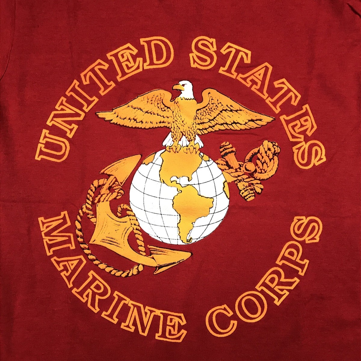 NOS vintage 90s US MARINE CORPS T-Shirt S single stitch usmc