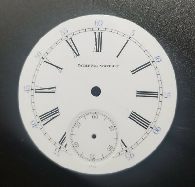 Tavannes Watch Co. Dial, Blue, 42.67mm 16s (146-151)