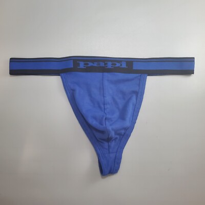 Papi Men's Thong | Cotton & Spandex | Medium