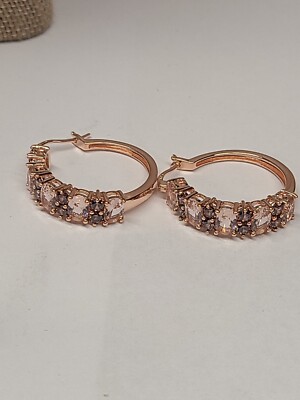 Bella Luce Esotica 7.68 CTW Morganite Earrings