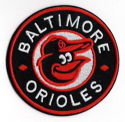 Baltimore Orioles 3'' Major League Baseball Embroidered Iron On Patch MLB