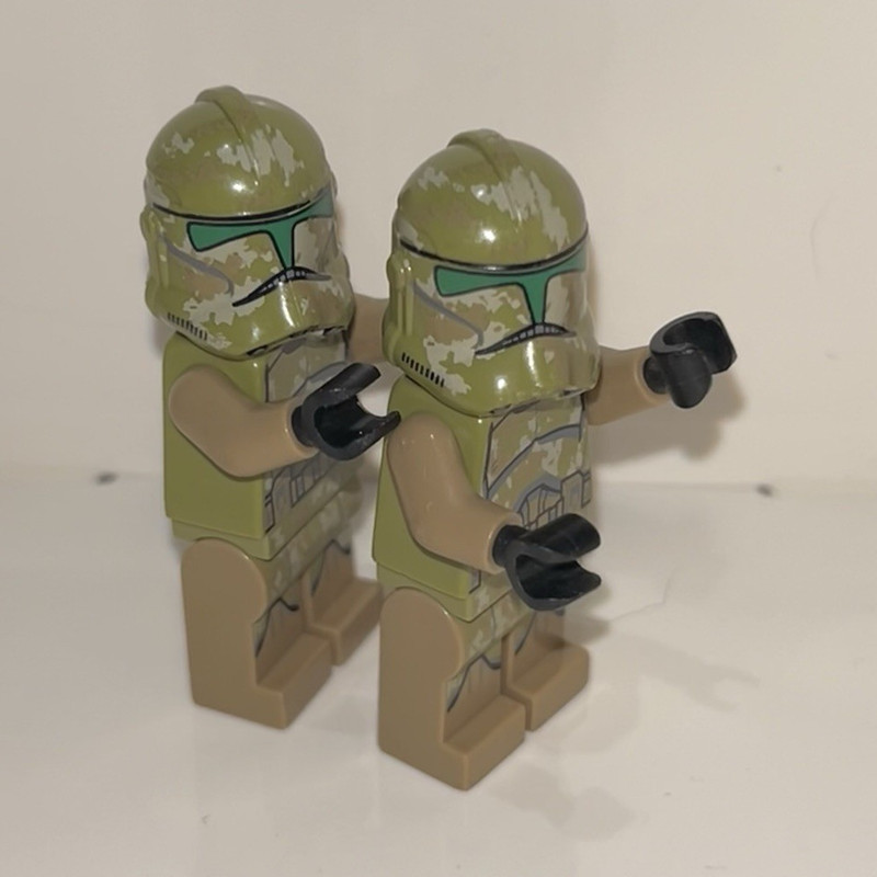 Official LEGO Minifigure Lot of 2 Kashyyyk Troopers - Used, Great Condition