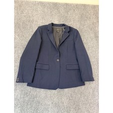 J.Crew Regent Blazer Womens Navy Blue Single Button Professional Jacket Size 12