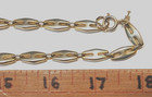 Vintage Crown Trifari Mark Necklace Classic Gold Tone 35" Long Oval Chain Style — photo 4