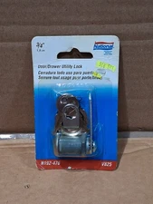 National Hardware Chrome 3/4" Door Drawer Utility Lock Key N192-476 V825