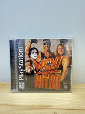 WCW Nitro PS1 PlayStation 1 Tested Working CIB Wrestling Game Read Description