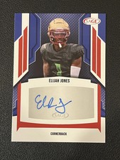 Elijah Jones 2024 Sage Hit Auto A-EJ RC Cardinals