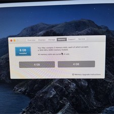 Apple iMac 21.5" Late 2013 Intel Core i5 8GB RAM 512GB SSD macOS Catalina A1418