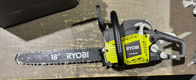 RYOBI 18 in. 38cc 2-Cycle Gas Powered Chainsaw RY3818 - Tested (RY