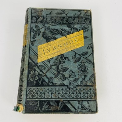 Ivanhoe Sir Walter Scott Illustrated Last Revised Ed Lovell 1880 Antique Book