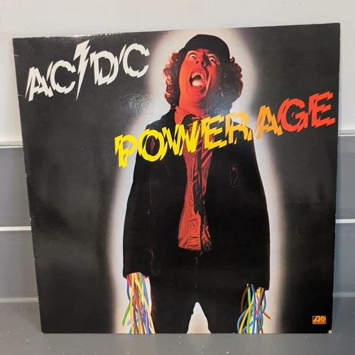 AC/DC - POWERAGE GERMANY REISSUE VINYL LP K50483 A5/B2 EX/EX