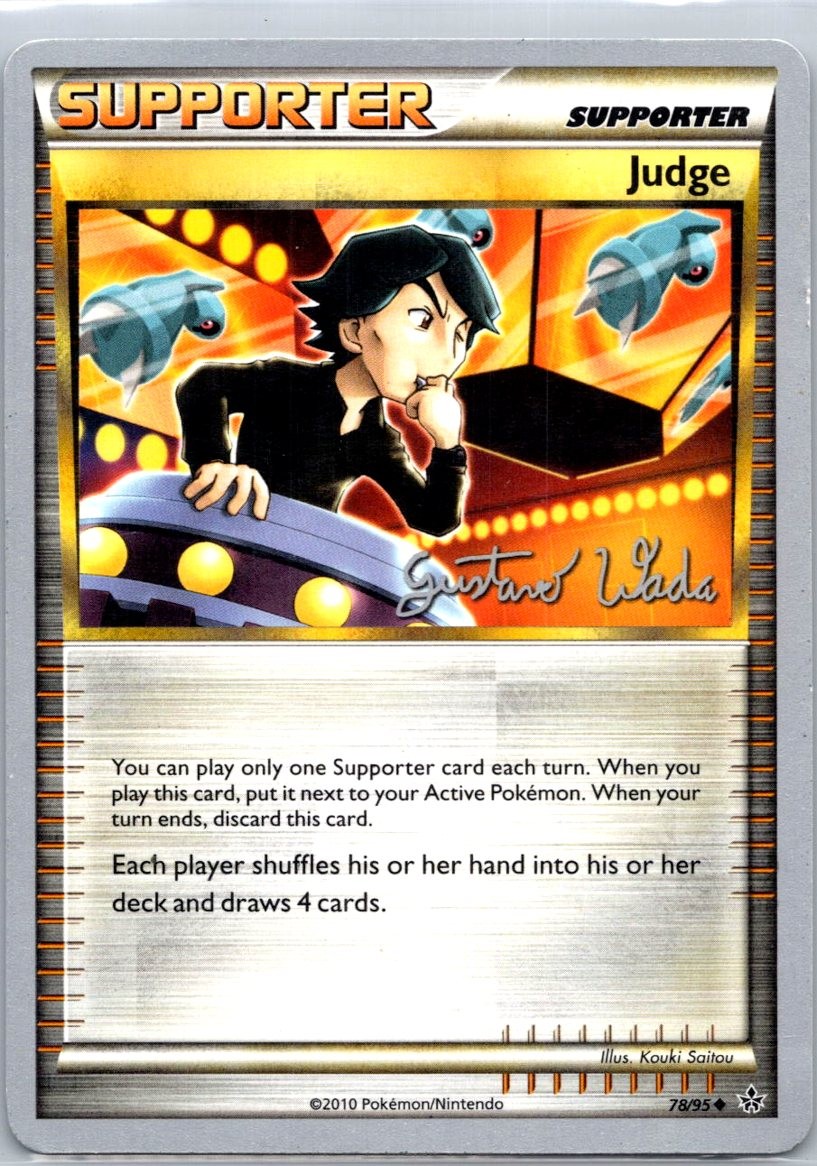 Judge 78/95 Gustavo Wada Championship Uncommon Unleashed 2010 LP