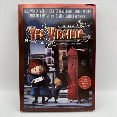 Yes Virginia DVD Christmas Movie New Sealed NIP NIB Neil Patrick Harris NPH JLH