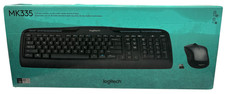 Logitech MK335 Wireless Desktop Keyboard and Mouse Combo Black/Silver 920-008478
