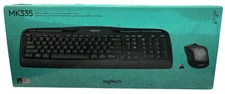 Logitech MK335 Wireless Desktop Keyboard and Mouse Combo Black/Silver 920-008478