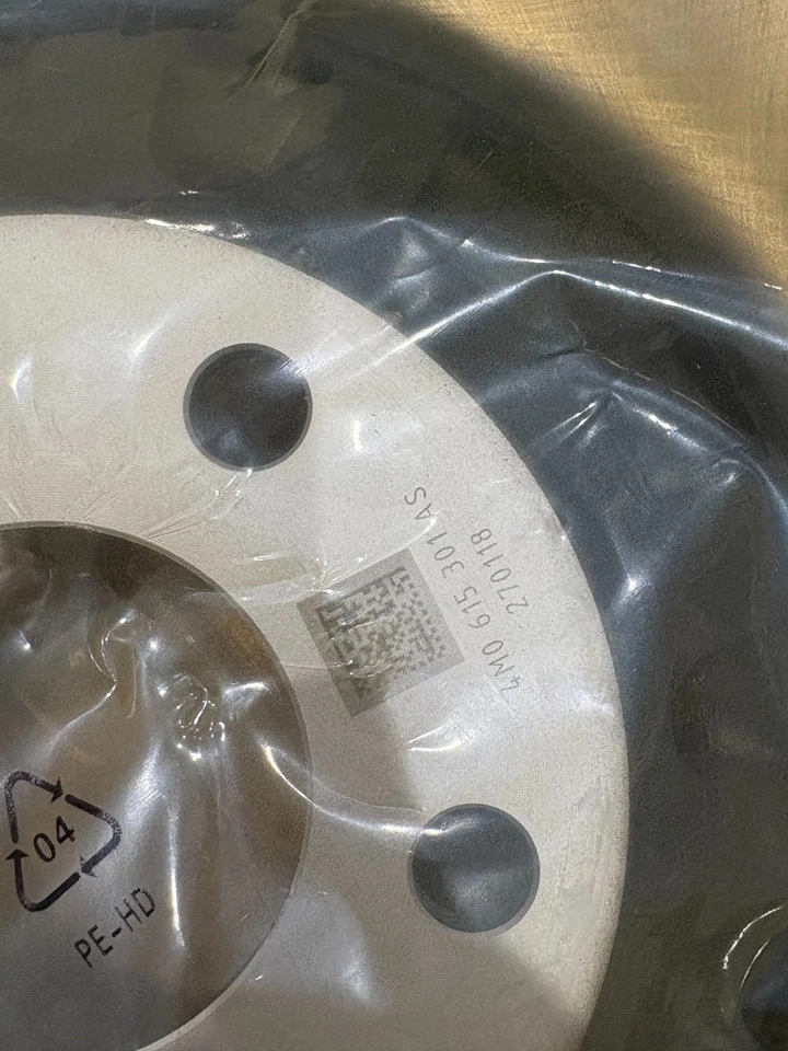 原始设备制造商前刹车套件 375 毫米盘转子和陶瓷垫套装适用于 2017 - 2019 年奥迪 Q7 — 第 3/4 张图片