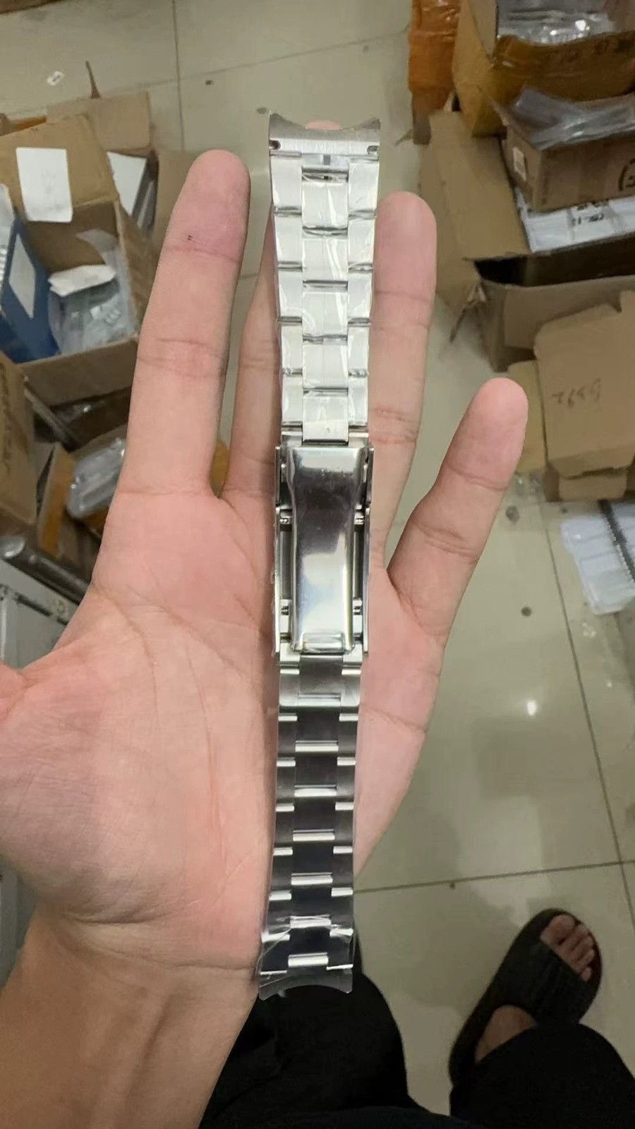 Cinturino bracciale 904L SS 21mm per Rolex Submariner foto 4