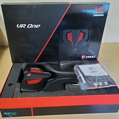 MSI VR ONE 7RD 067US Backpack Computer Intel Core i7-7820HK Open box