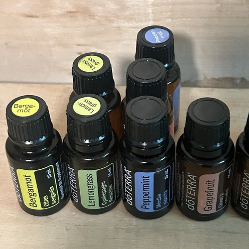 Large Lot Of 13 Bottles Of Doterra Essential Oils All Full - Picture 10 of 11