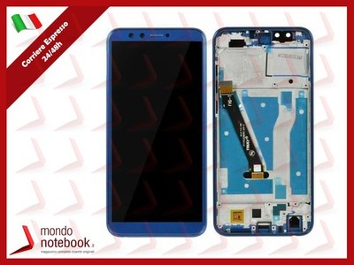 LCD Touchscreen Display + Rahmen Huawei Honor 9 Lite LLD-L31 AL00 AL09 Glas Blau