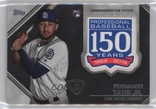 2019 Topps Update 150th Anniversary Manufactured Fernando Tatis Jr Patch b7a