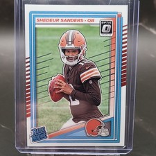 ✨2025 Donruss Optic Shedeur Sanders RC #203 Rated Rookie Base Cleveland Browns