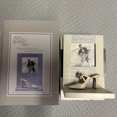 Just The Right Shoe ''Here comes the bride'' Wedding Gift Set Bride Maidsmaid NEW